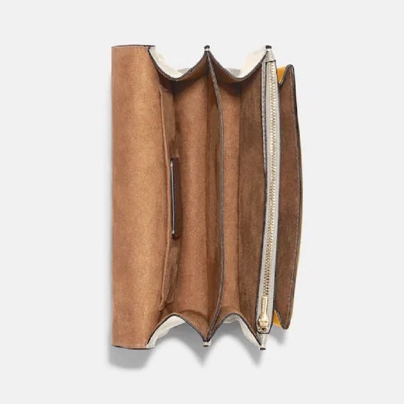 Coach Navy and Gold Women's Bag - Picture 4 of 6